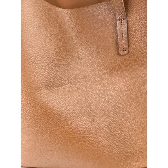 KG Monogram Tote Bag In Cognac Brown Basic Classic Staple Capsule Preppy - Picture 7 of 14